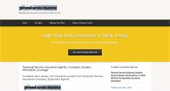 Desktop Screenshot of personalserviceinsuranceagents.com